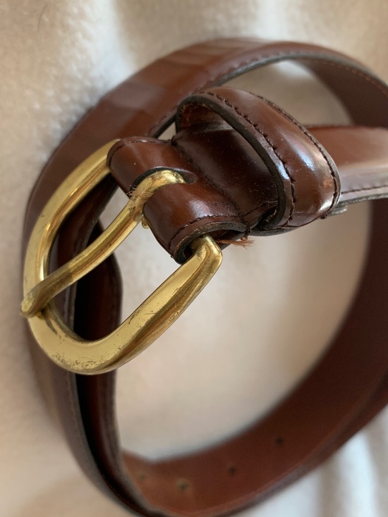 Vintage Coach Brown Leather Belt main image 12